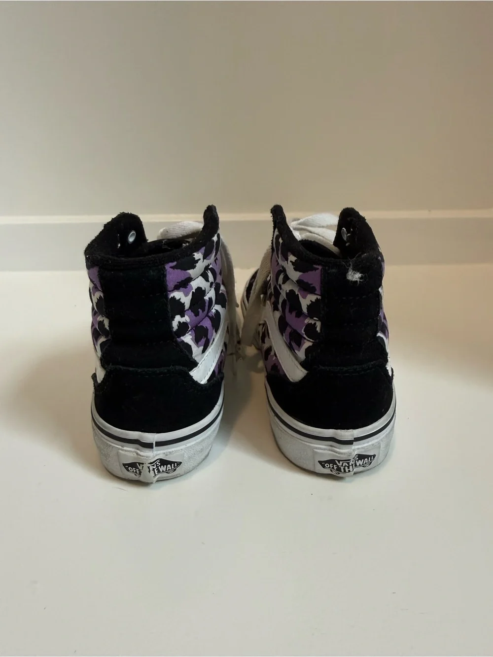 Vans Off The Wall High Top Shoes Youth Size 13